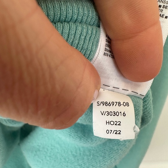 Athleta Women’s Purana V-Neck Wrap Sweatshirt Dusty Jade (Size M) - Picture 7 of 7